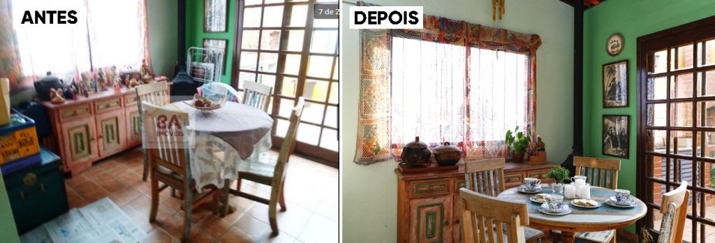 home staging antes e depois